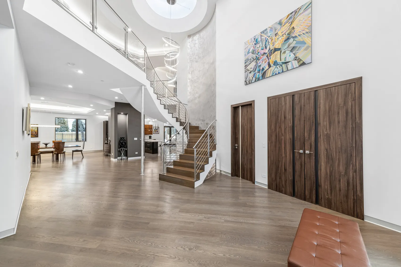 Double height living space